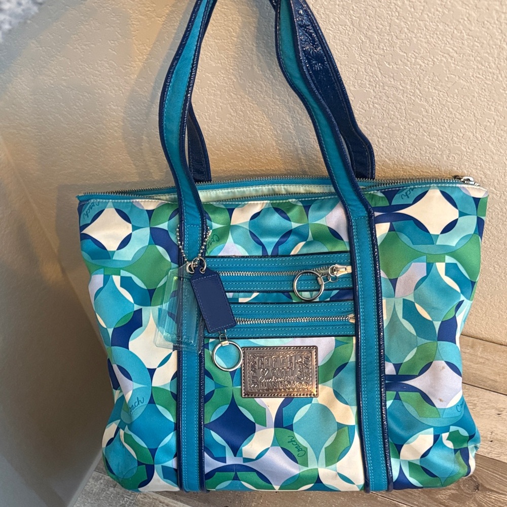 Coach Poppy Tote Bag